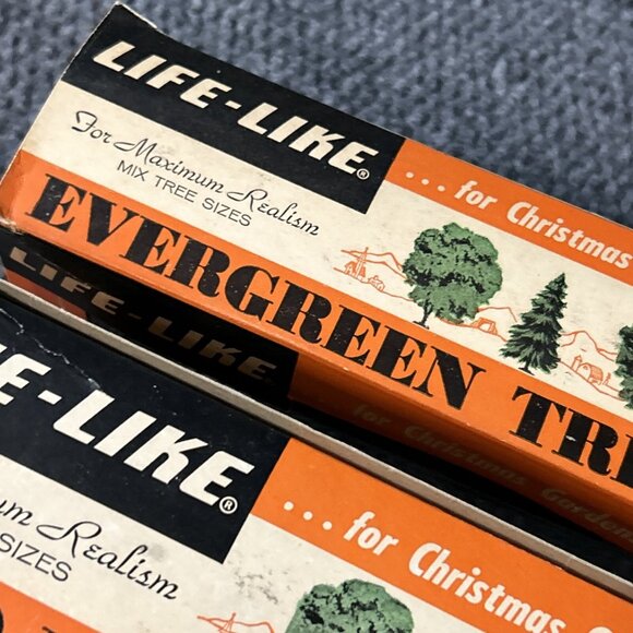Life Like LL103 Small Evergreen Trees Evergreen Poplar Lot Christmas Layout - Picture 7 of 14